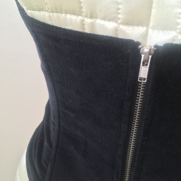 🇯🇵 Velvet underbust corset S - M - Picture 4 of 7